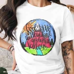 Christian Mountain Valley Quote PNG, God is With Me Sublimation Design, Faith Scripture Digital Download for Shirts, Crafts