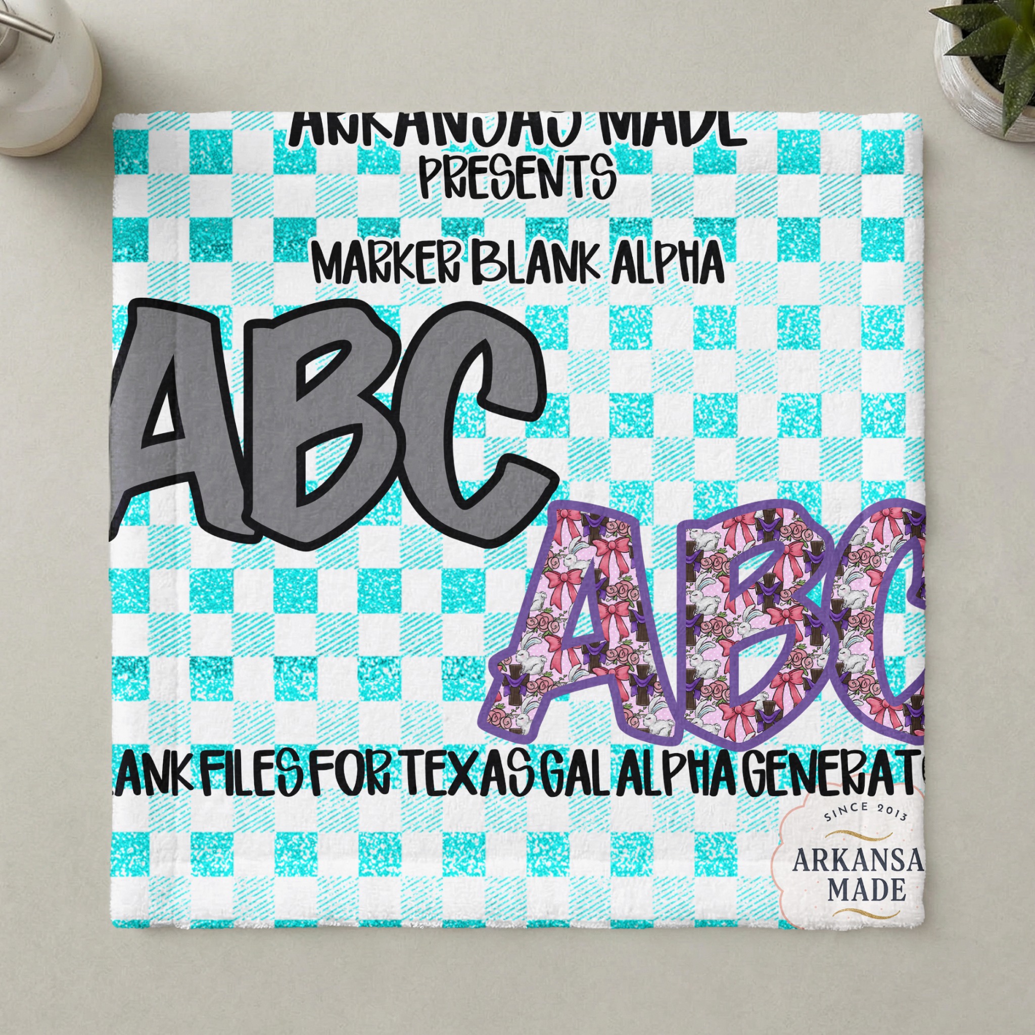 Marker Blank Alpha PNG, Digital Download Sublimation DTF, Texas Gal Alpha Generator Files, Customizable DIY Template - Image 5