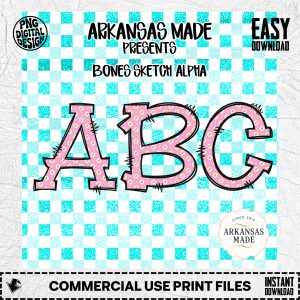 Carrot Sketch Alpha Set PNG, Easter Digital Download Alphabet, Pink Gingham Faux Glitter Letters Clipart, Spring Font DIY