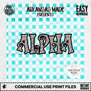 Baseball Alpha Digital Download Set, Faux Glitter Teal Gingham Letters PNG, Sports Team Font, Game Day Sublimation Alphabet