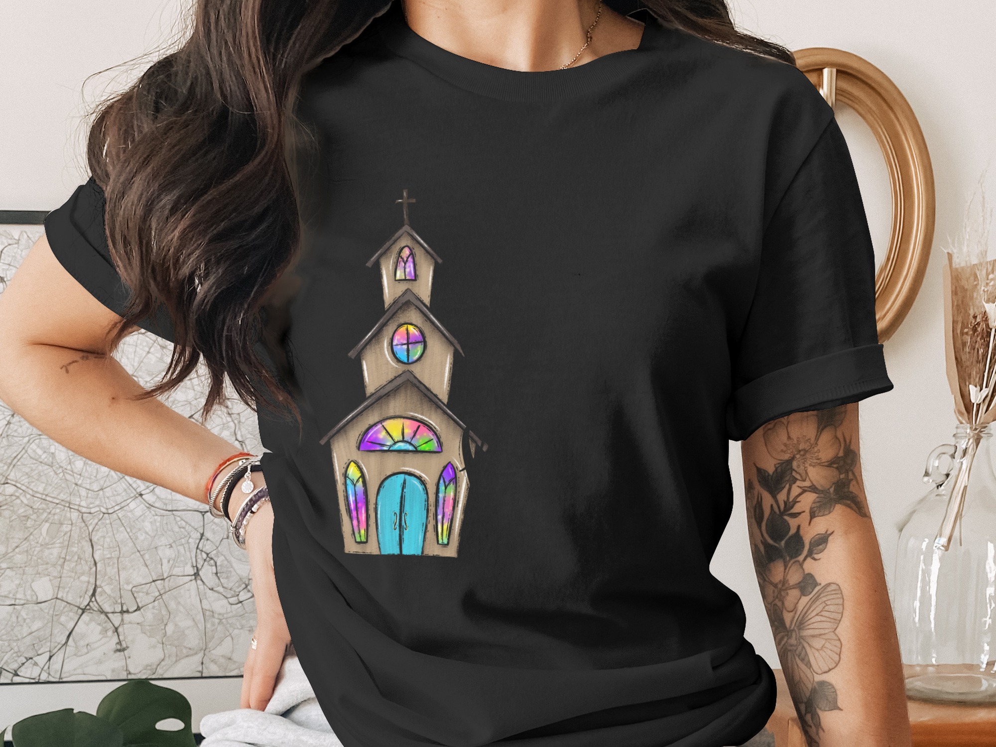 Covered Protected Carried by God Digital Download, Christian Faith PNG, Church Sublimation Design, Inspirational Quote Clipart, Religious - Image 2