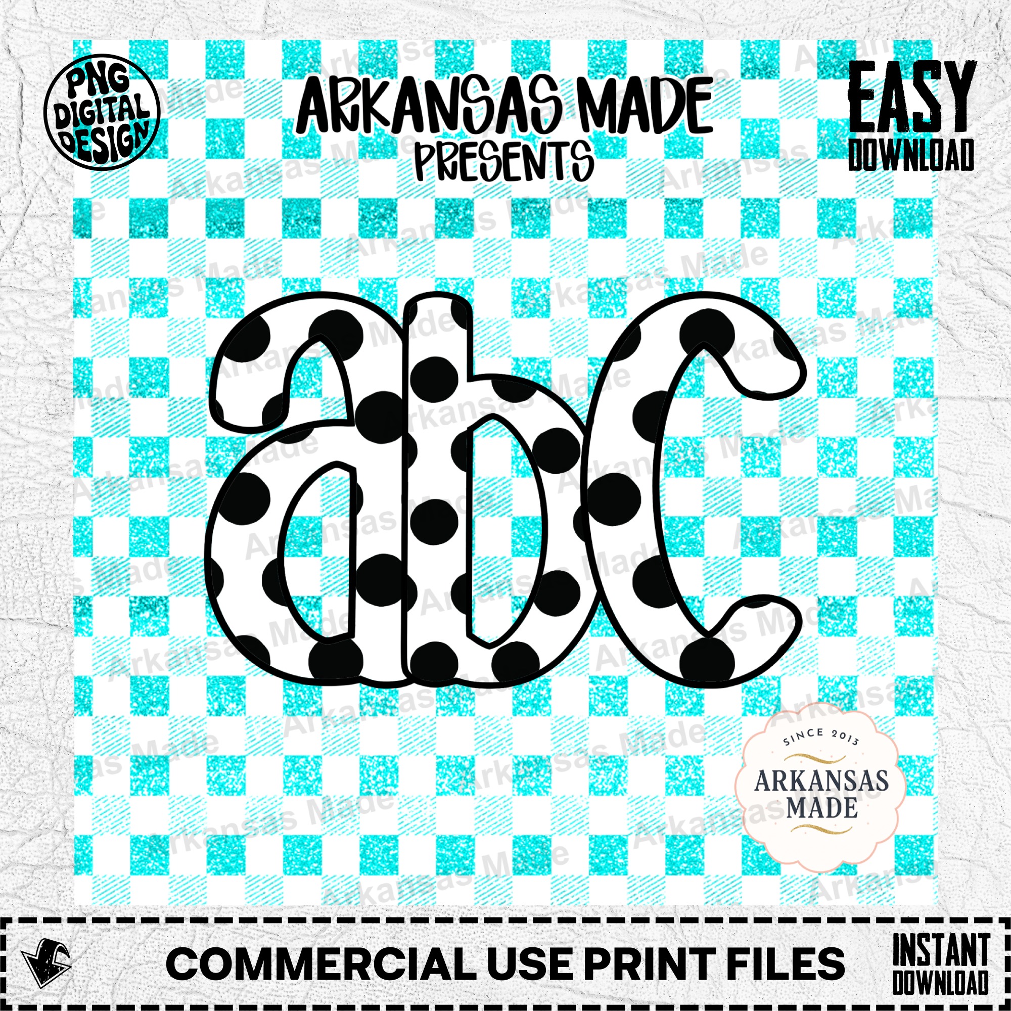 Black Polka Dot Alpha Set Digital Download, Polkadot Alphabet PNG Letters for Cricut Sublimation Crafts, Teacher Supply