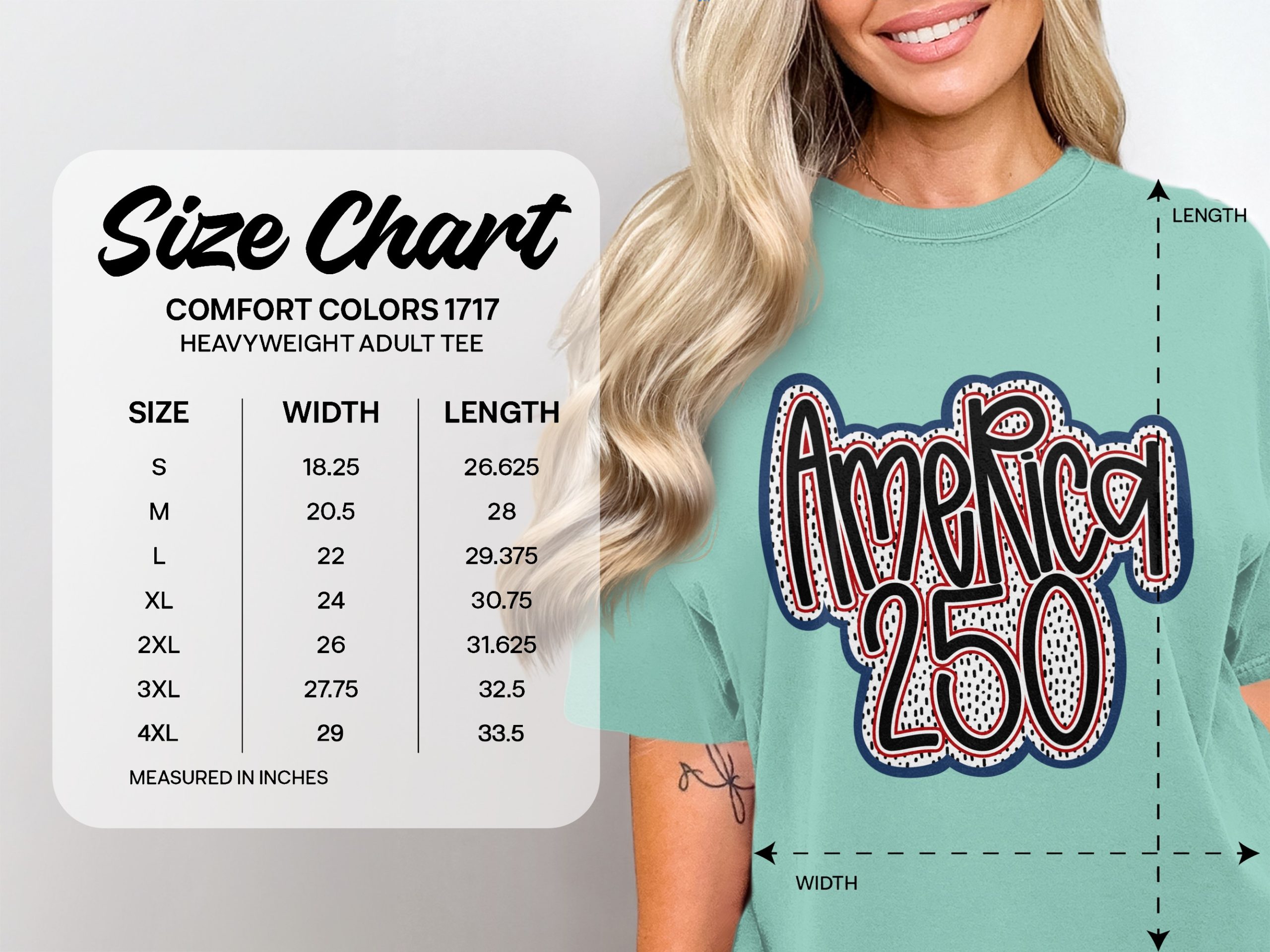 America 250 T-Shirt | Patriotic USA Celebration Tee | 250th Anniversary American Pride Shirt | Fourth of July Gift - Image 4