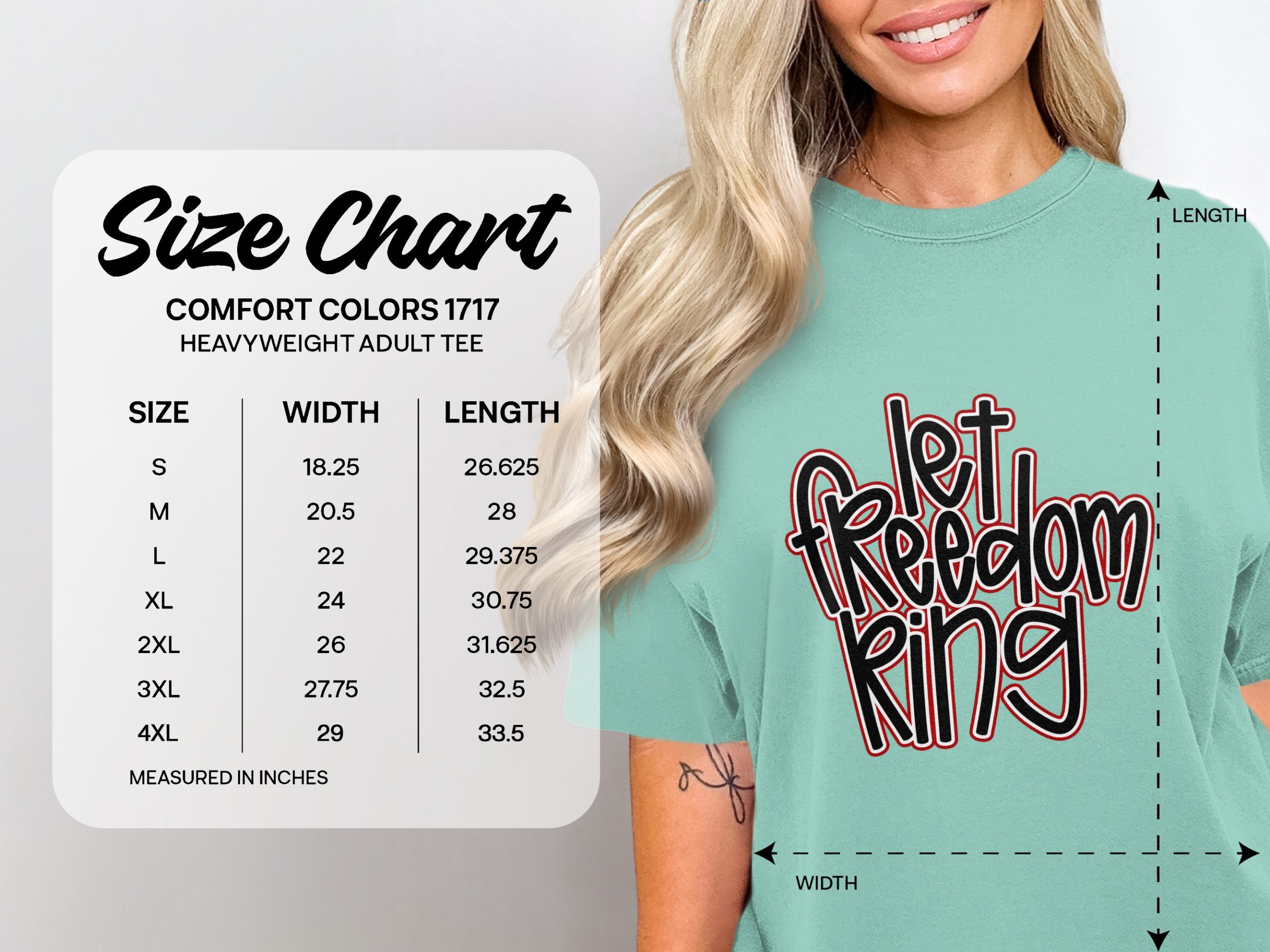 Let Freedom Ring T-Shirt, Patriotic American Tee, 4th of July Independence Day Shirt Gift - Image 4