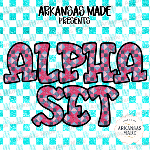 Patterned Patchwork Alpha Set PNG Digital Download Letters, Vibrant Mixed Print Sublimation Font Bundle for Crafting