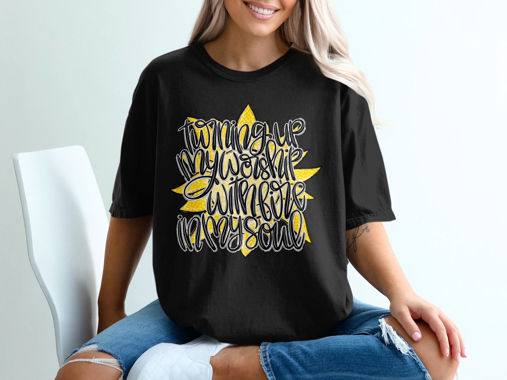 Christian Worship Digital File, Fire In My Soul SVG PNG, Religious Quote Download, Faith Saying Scripture Inspirational Art for Shirt Mug - Image 2