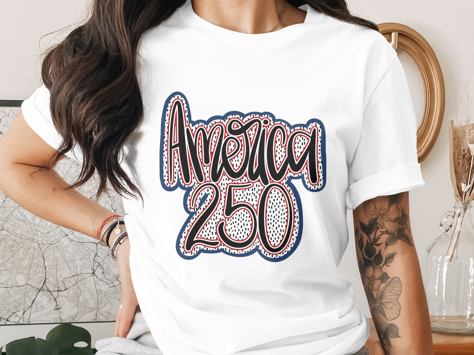 America 250 SVG, Patriotic 250th Anniversary Digital Download for 4th of July, Independence Day PNG Cut File