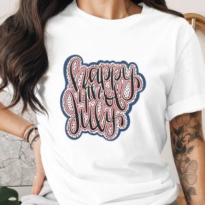 Happy 4th of July SVG PNG Digital File, Patriotic Summer Independence Day Design for Cricut Shirt Mugs Decor, Instant Download