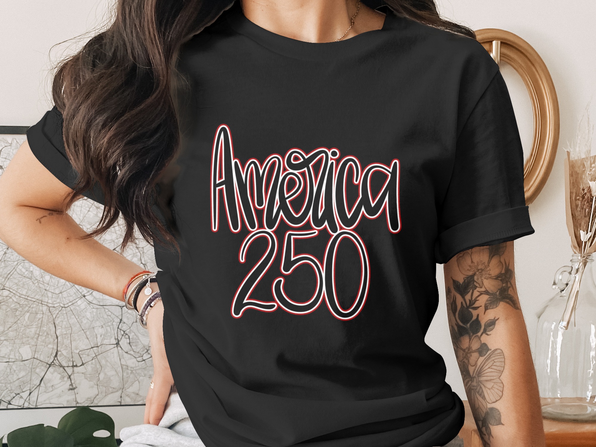America 250 SVG PNG Digital File for Patriotic USA 250th Anniversary Celebration Shirt Design, Independence Day Download - Image 2