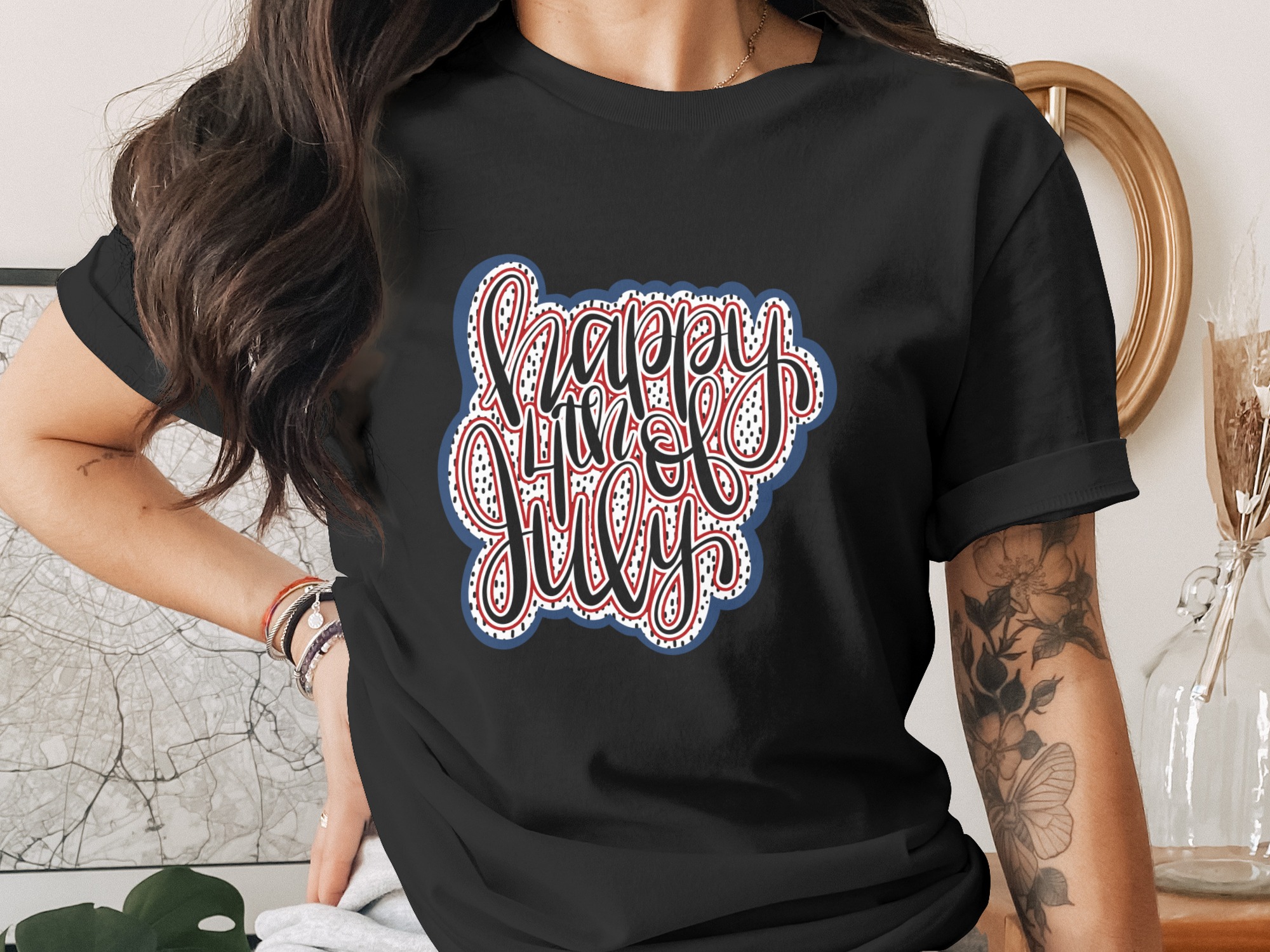 Happy 4th of July SVG PNG Digital File, Patriotic Summer Independence Day Design for Cricut Shirt Mugs Decor, Instant Download - Image 2