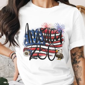 America 250 Patriotic Digital PNG, 4th of July Sublimation, Distressed USA Flag Eagle Sunflower Design Instant Download