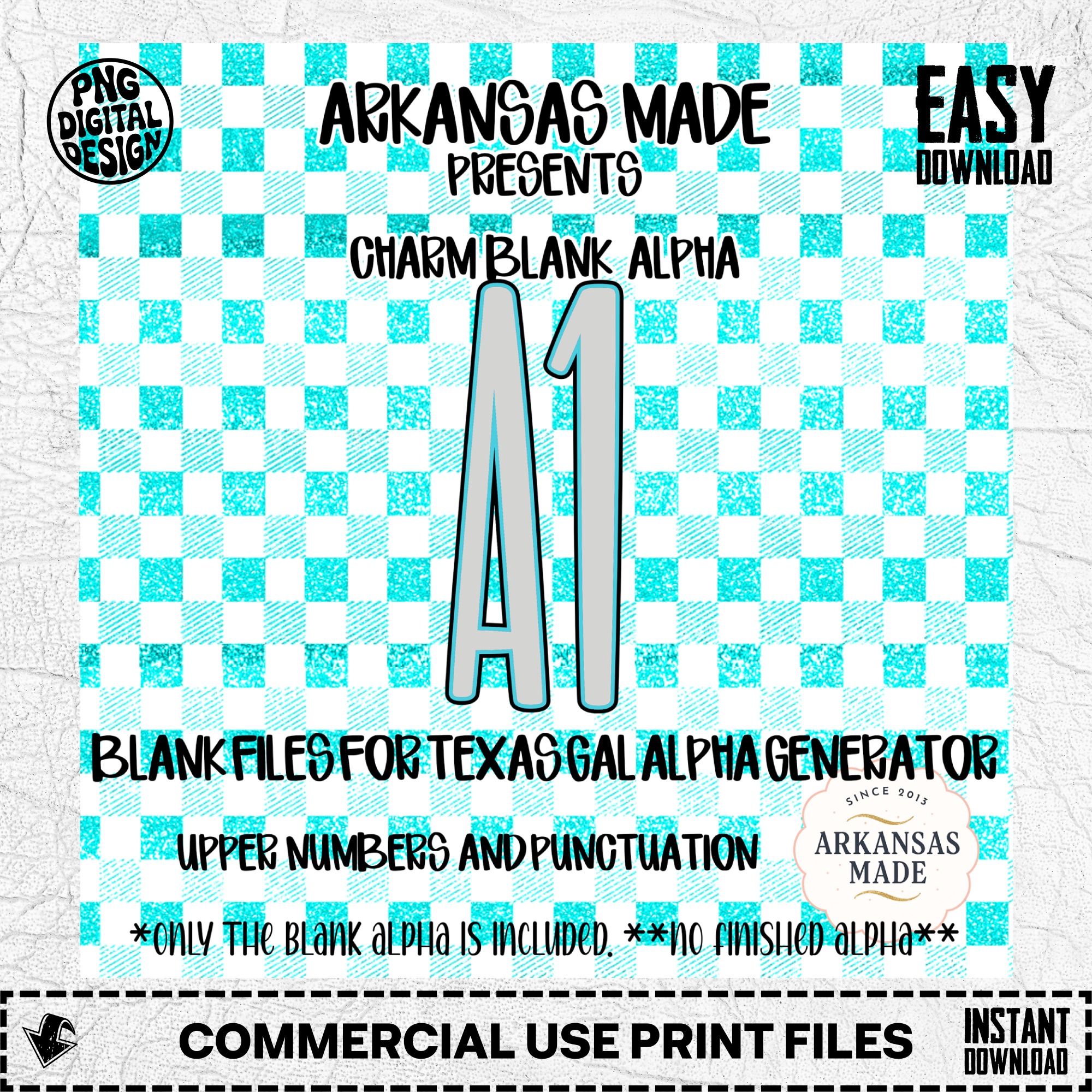 Blank Fillable Alpha Sets, Digital Letter & Number Outlines | DIY Craft PNG SVG Files for Custom Sublimation Designs - Image 2