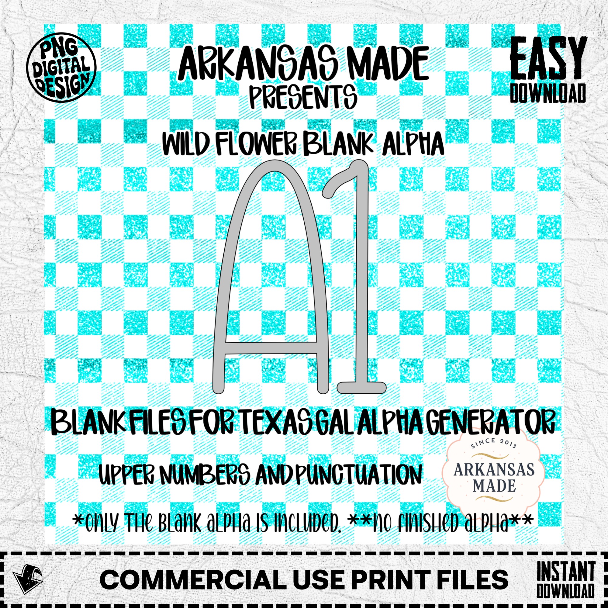 Blank Fillable Alpha Set - Wild Flower Outline Letters & Numbers, PNG SVG Alphabet for Sublimation Crafts, Custom Digital Files - Image 2