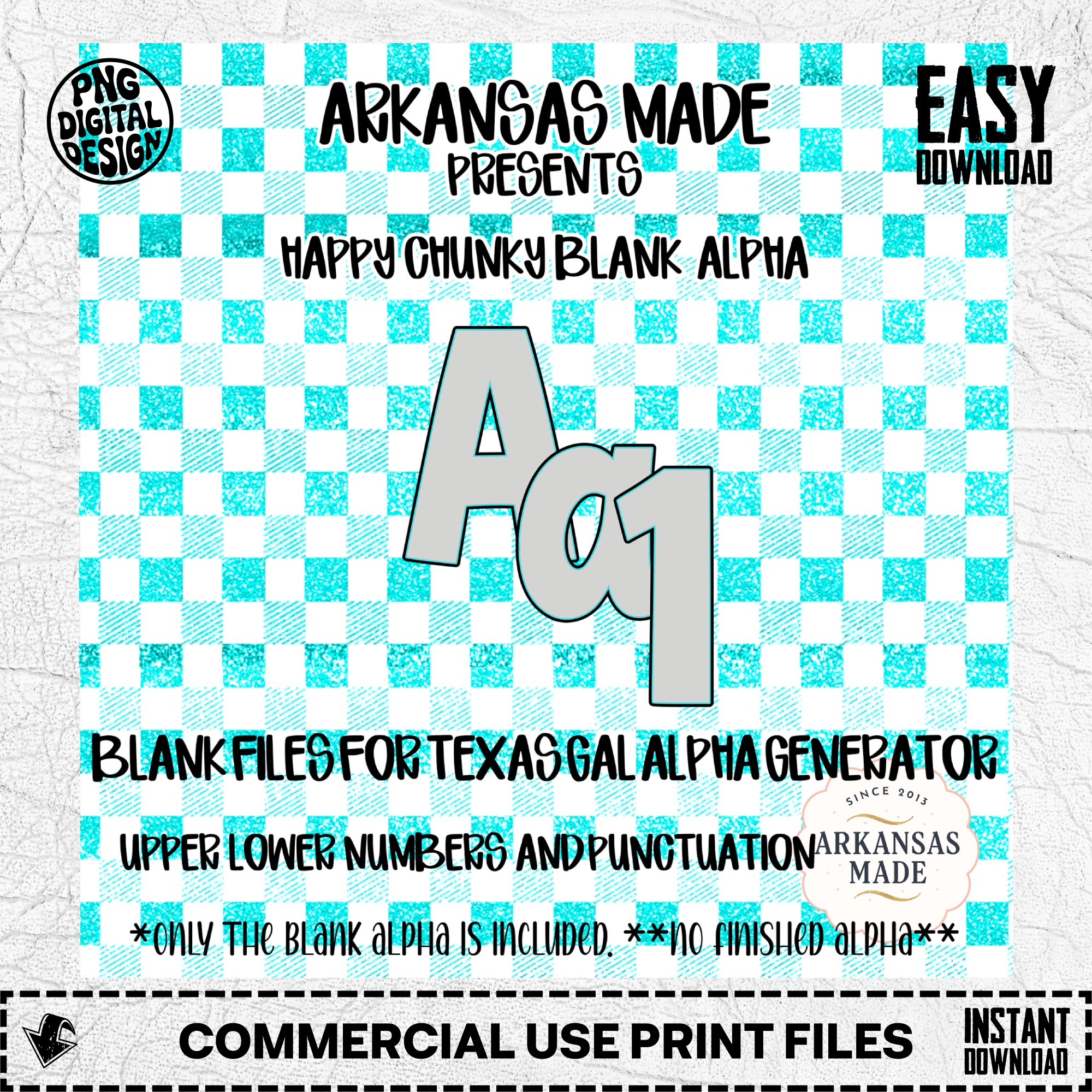 Chunky Blank Fillable Alpha Sets PNG, Digital Alphabet, Custom Name Design, Sublimation Letters Numbers & Punctuation Template - Image 2