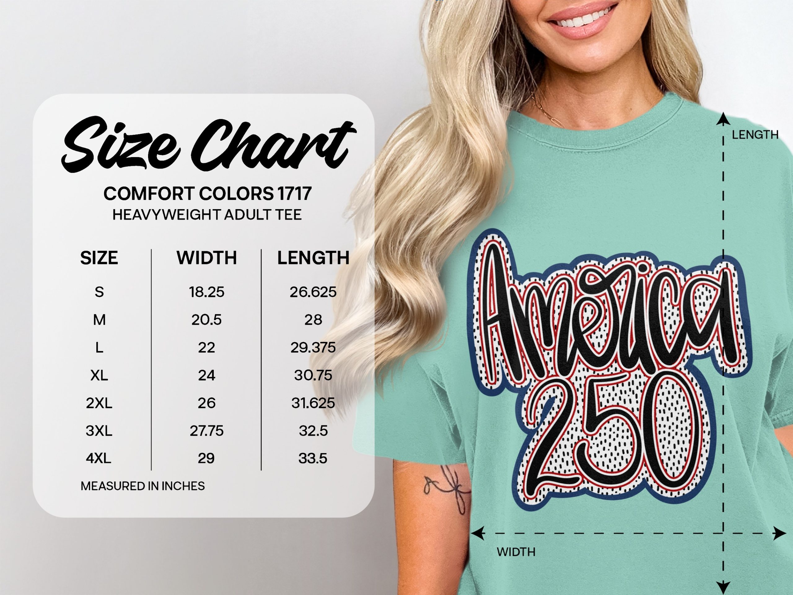 America 250 T-Shirt, Patriotic USA 250th Anniversary Shirt, Fourth of July Independence Day Tee, American Celebration Apparel - Image 4