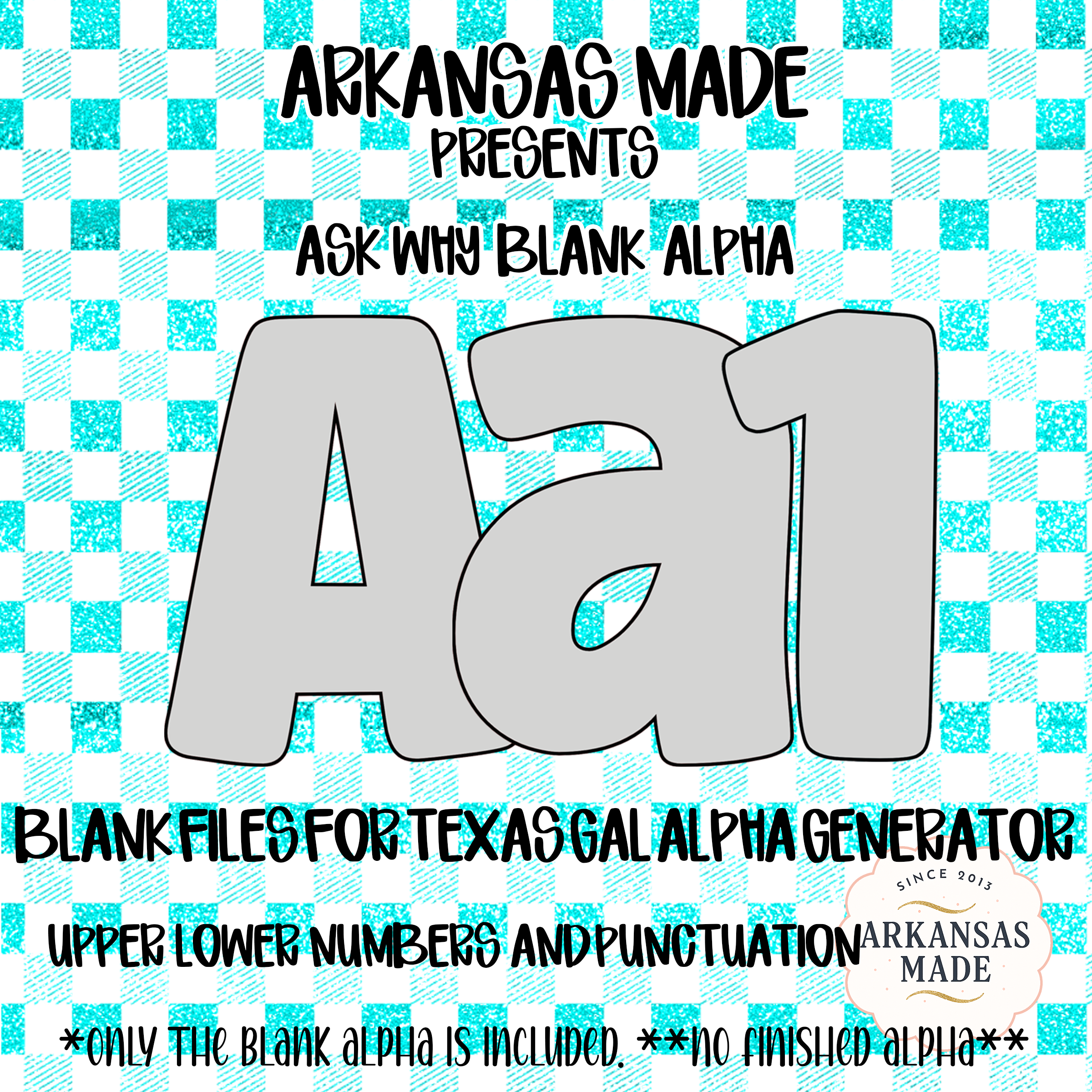 Blank Fillable Alpha Set, Digital Download Letters & Numbers, Custom Font PNG for Sublimation, DIY Crafting Design Tool