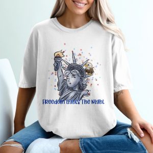 Lady Liberty Patriotic PNG Digital Design with Bald Eagle, 4th of July Sublimation Art, Freedom USA Independence Day Clipart Download
