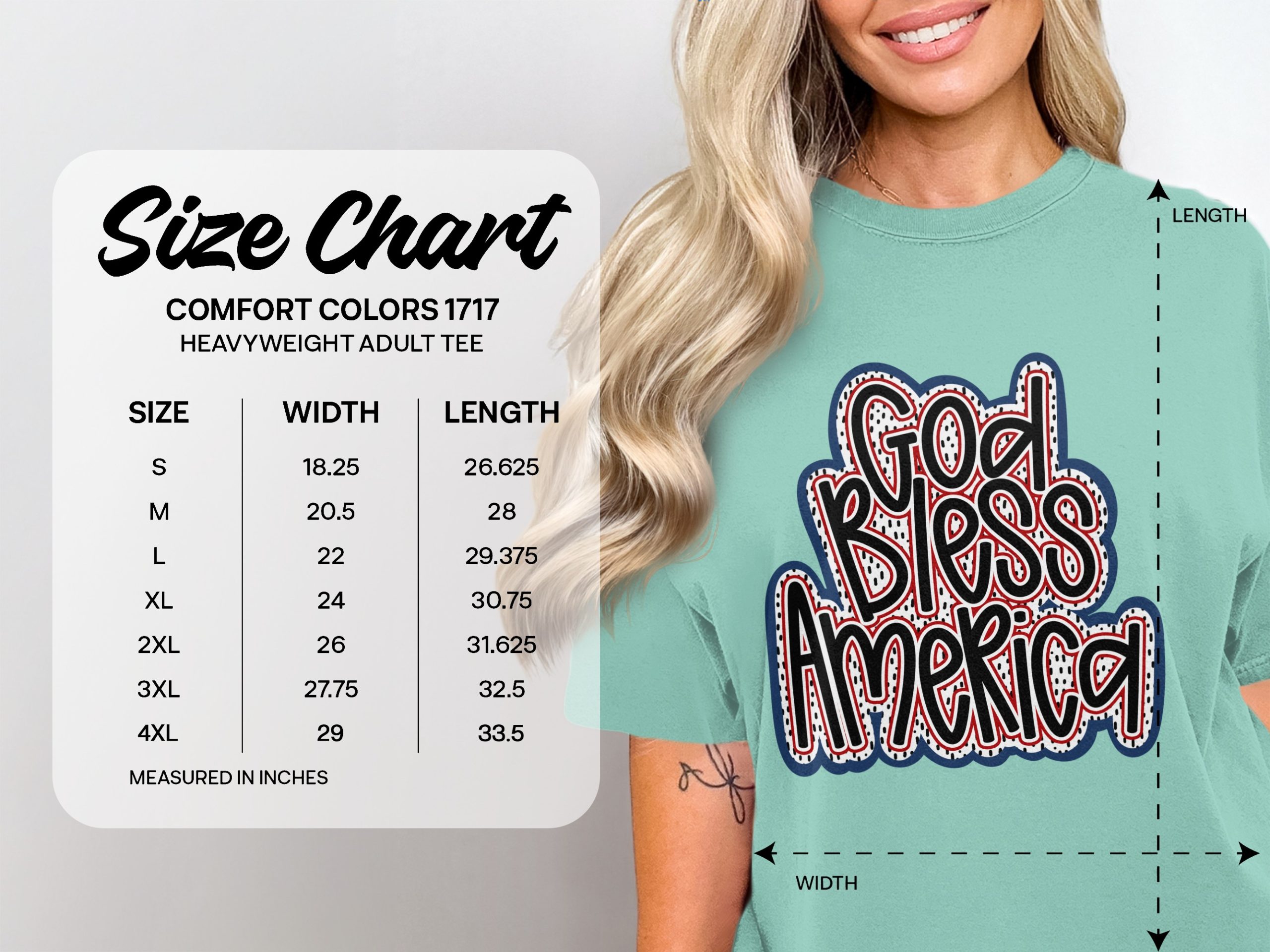 God Bless America T-Shirt, Patriotic American Flag Shirt, 4th of July Tee, Independence Day USA Top, Memorial Day Gift, Christian Faith - Image 4