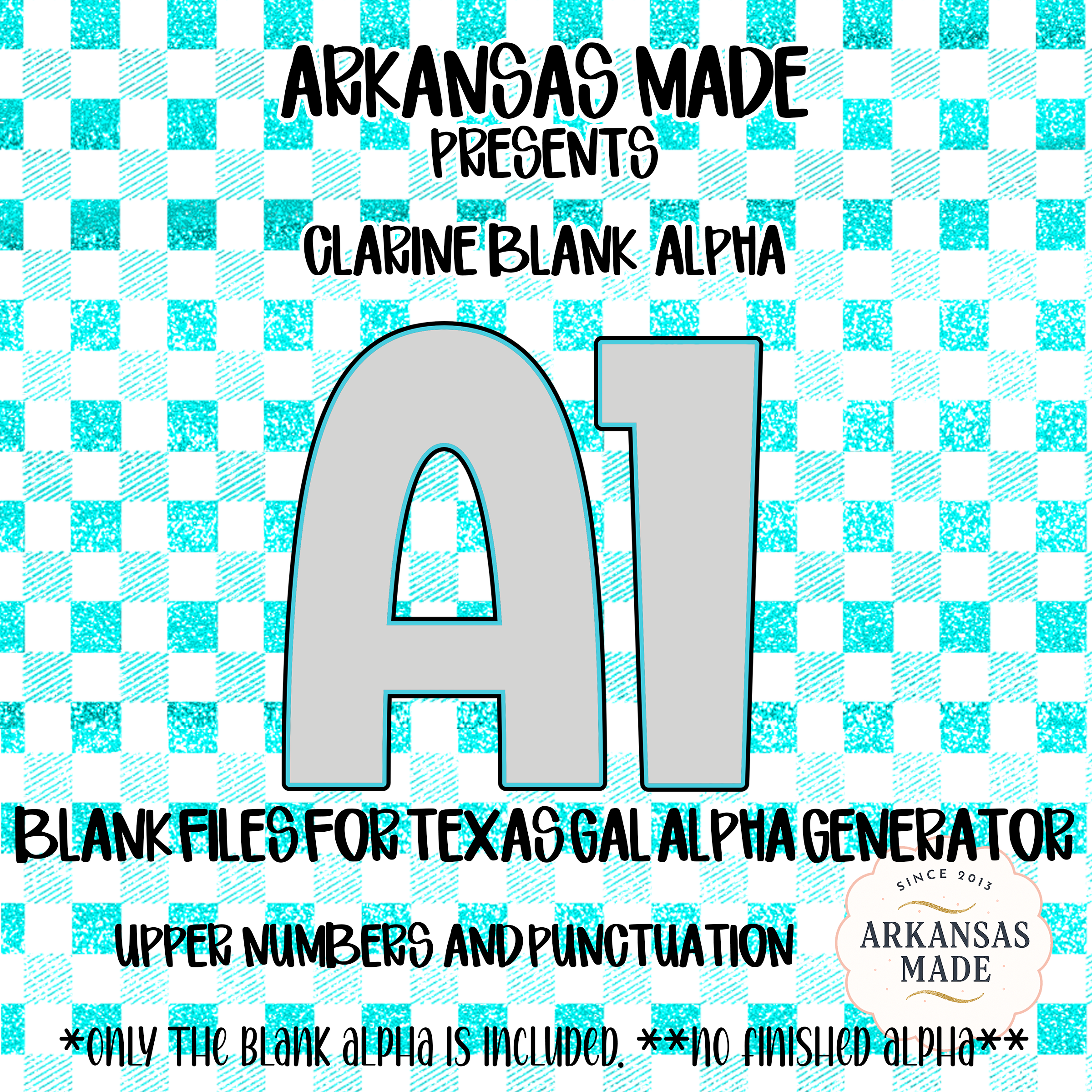 Blank Fillable Alpha Set SVG PNG, Custom Font Letters for Digital Art, Crafting & Sublimation, Alpha Generator Files