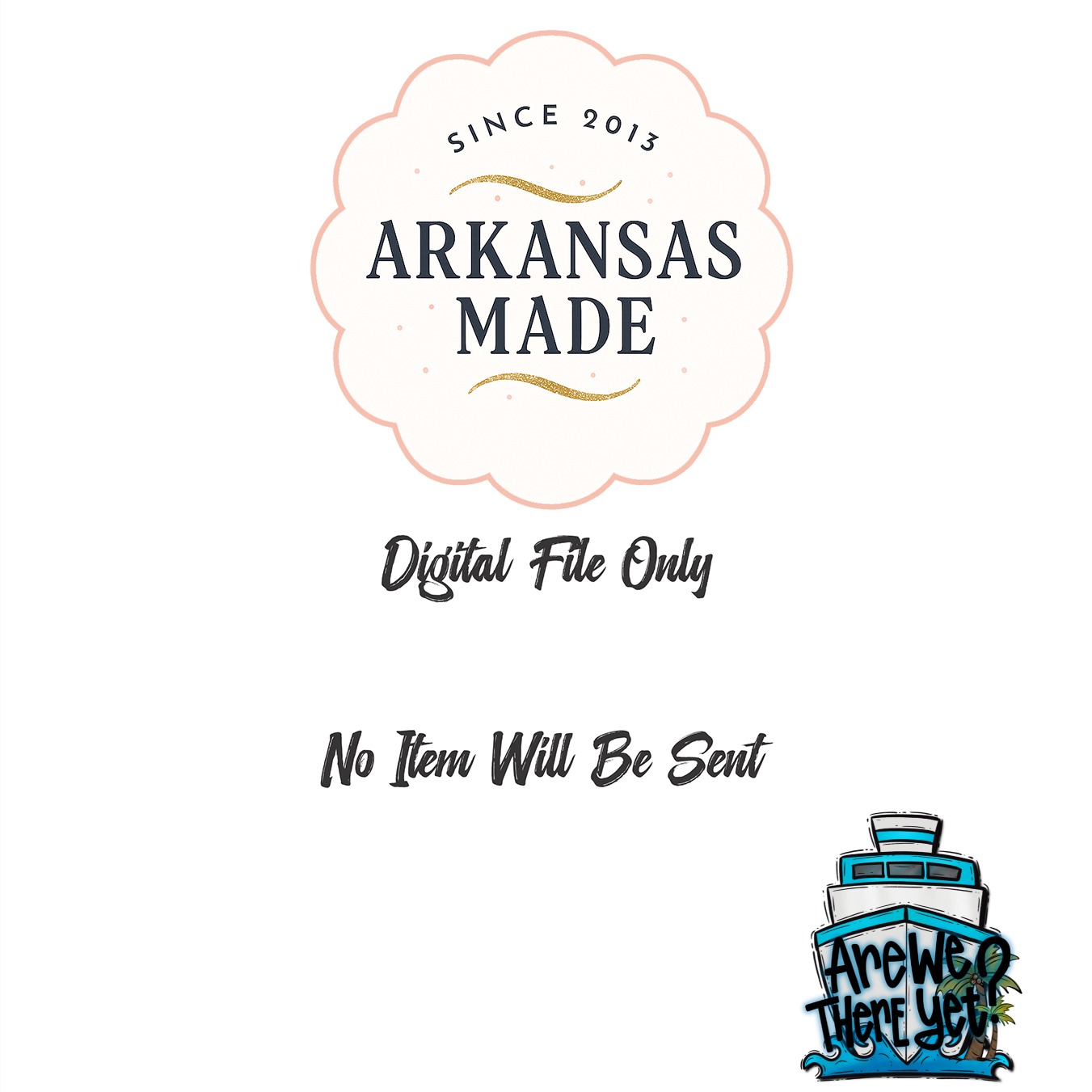 Are We There Yet Cruise Ship Design, Funny Vacation Digital Download, Summer Travel PNG File, Family Trip Sublimation Art - Image 3