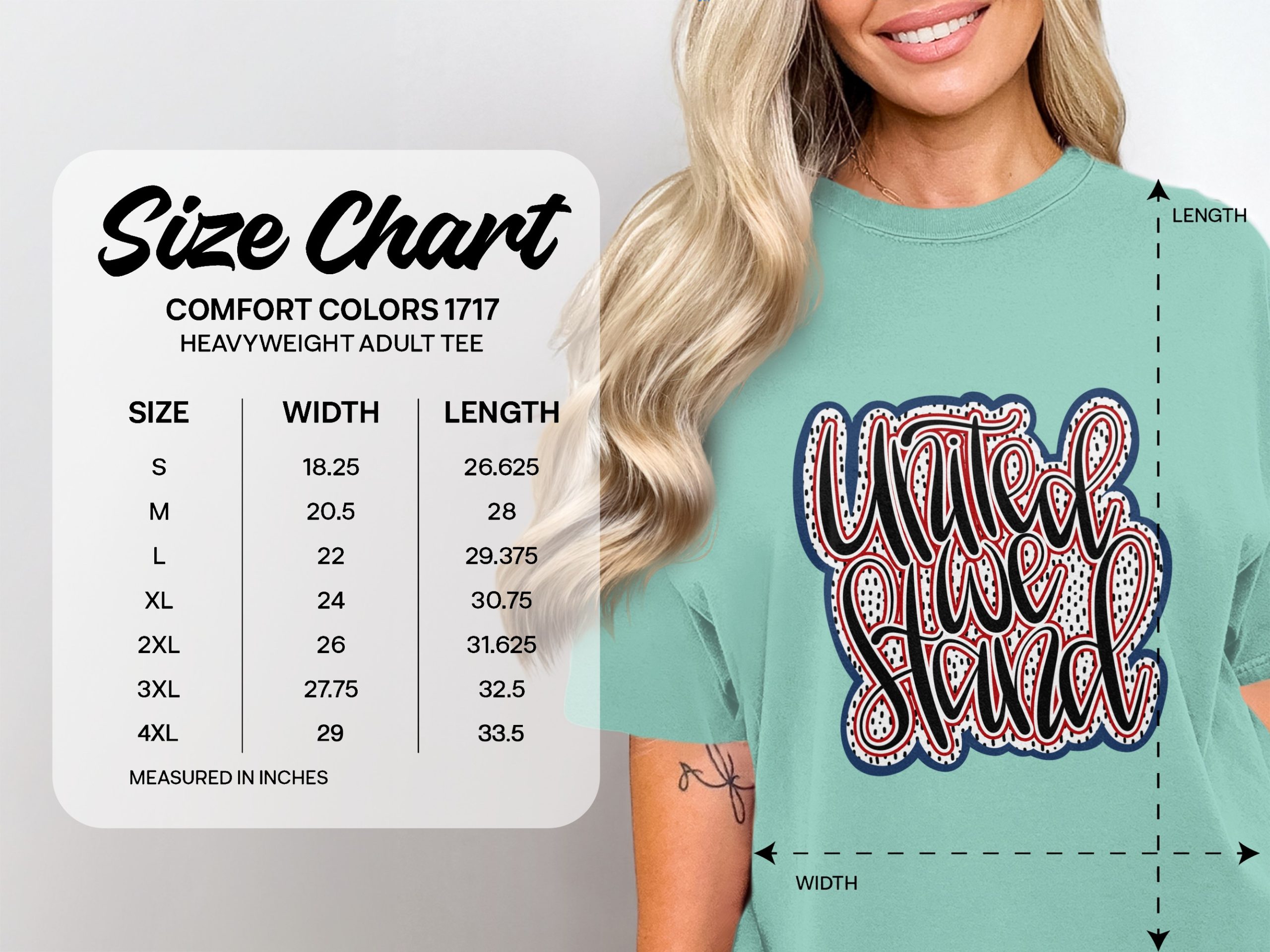 United We Stand Patriotic T-Shirt | 4th of July USA Flag Tee | Memorial Day Military Veterans Gift | Freedom Unity Shirt - Image 4