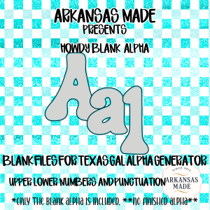 Blank Fillable Alpha Set | Bubble Font Digital Alphabet Letters Numbers Punctuation | DIY Craft Files for Custom Sublimation Designs