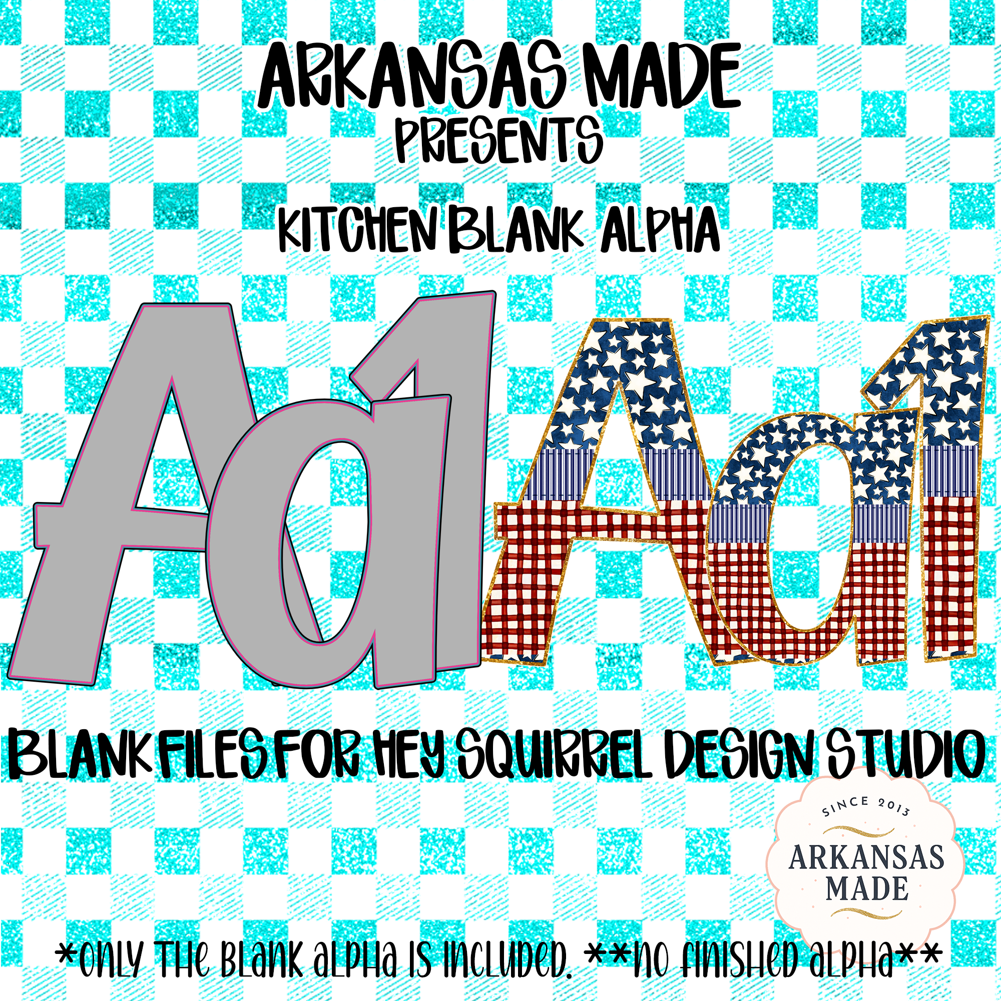 Kitchen Blank Alpha Digital PNGs for Hey Squirrel Design Studio, Custom Letter Sublimation Designs, DIY Graphic Elements, Versatile Digital