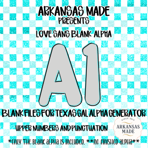 Blank Fillable Alpha Set, Digital Alphabet & Numbers PNG, Outline Letters for Sublimation & DIY Craft Projects, Instant Download