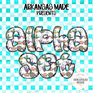 Boho Floral Alpha Set Digital, Whimsical Textured Alphabet PNG Letters, Hand Drawn Bohemian Clip Art, Instant Download Product