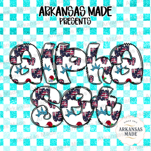 Patriotic Digital Alpha Set, American Flag Alphabet PNG, 4th of July Letters, Summer Sublimation Clipart, Glitter Buffalo Plaid Digital
