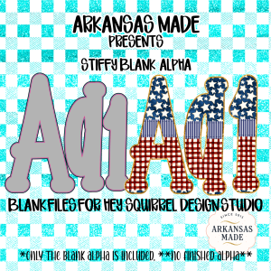 Stiffy Blank Alpha PNGs | Hey Squirrel Design Studio Ready | Customizable Digital Download for Sublimation & Crafting Projects