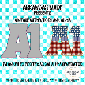 Vintage Authentic Blank Alpha PNG Files for Texas Gal Alpha Generator, Patriotic Sublimation Design, DIY Craft