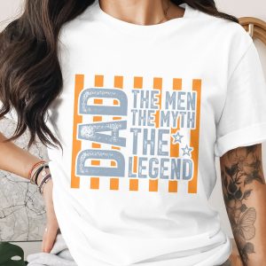Dad The Man The Myth The Legend T-Shirt, Father's Day Gift for Him, Retro Distressed Dad Tee, Best Dad Ever Shirt, Grandfather Birthday