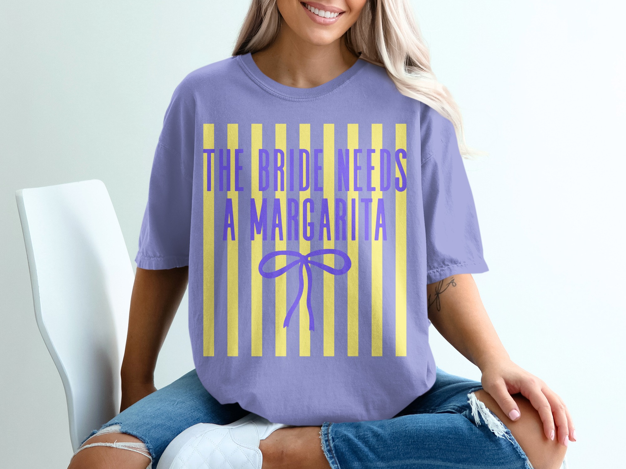 The Bride Needs A Margarita Comfort Colors® T-Shirt, Bachelorette Party Tee, Bridal Shower Gift, Future Mrs Shirt, Engagement - Image 18