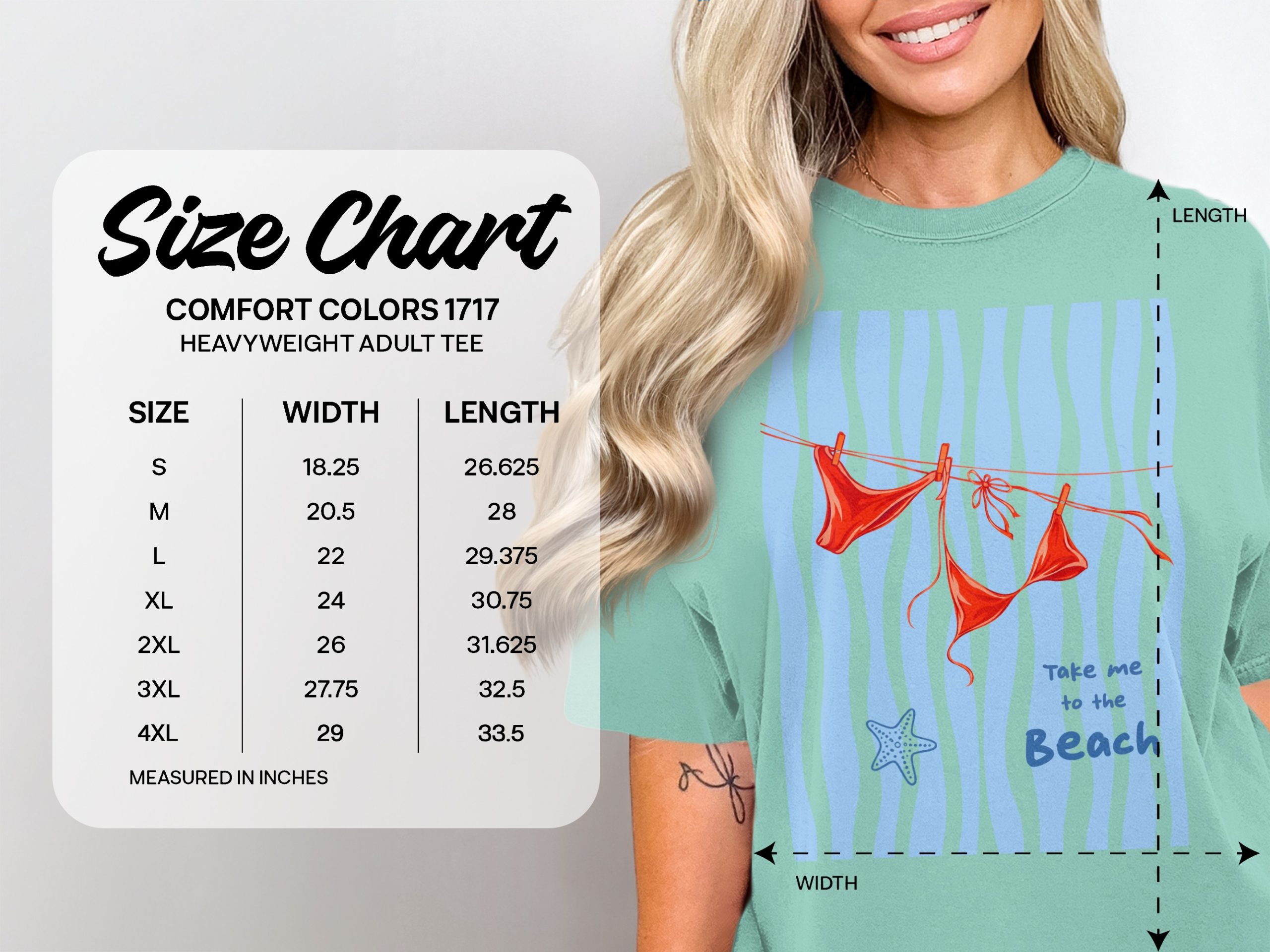 Take Me To The Beach T-Shirt, Beach Lover Gift, Summer Vacation Top, Cute Women's Beach Tee, Coastal Vibe Shirt, Travel Ready Outfit - Image 4