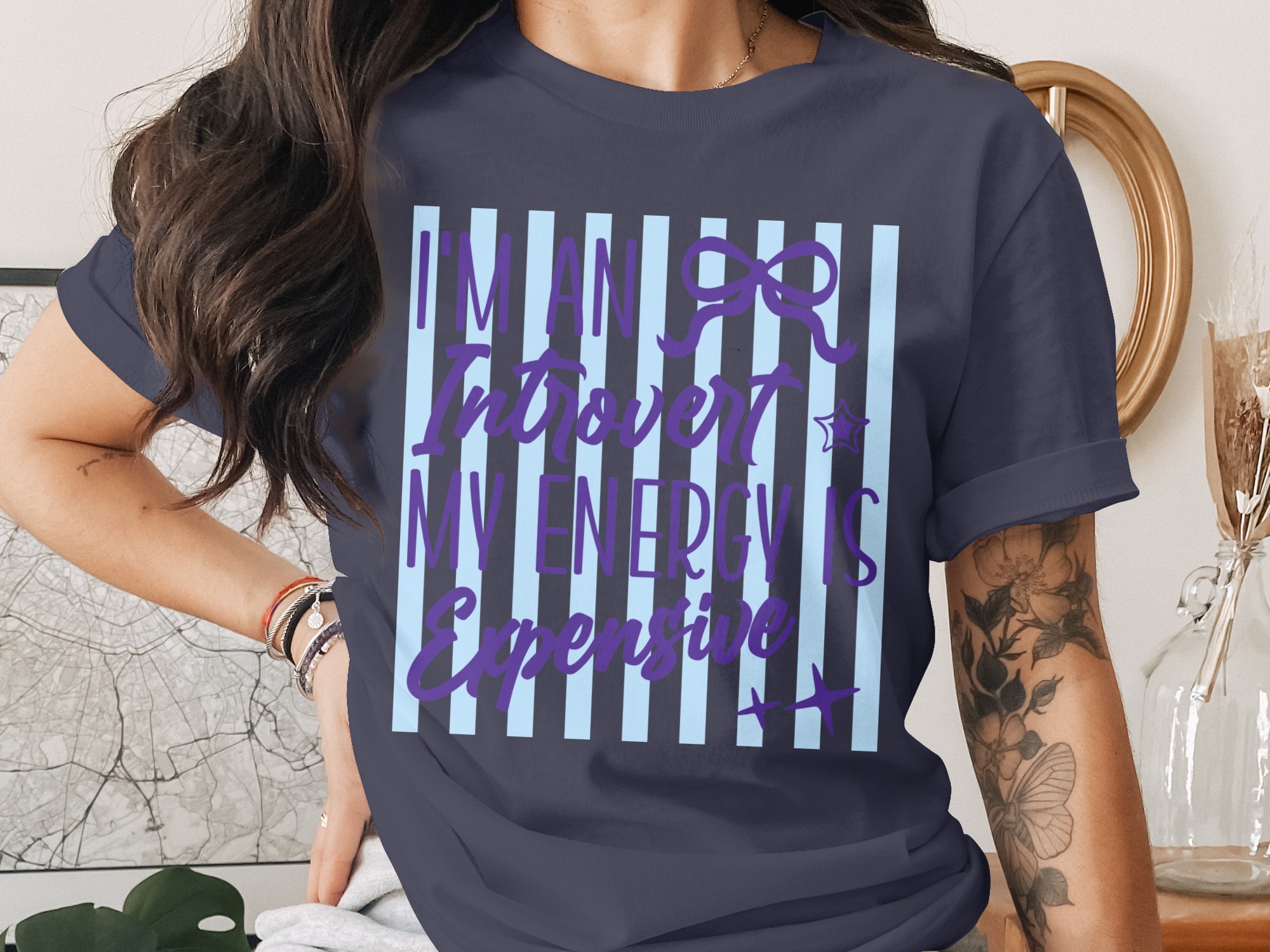 Comfort Colors® Introvert T-Shirt, My Energy Is Expensive Funny Tee, Quiet Person Gift, Social Battery Merch, Sarcastic Quote Shirt, Unique - Image 3