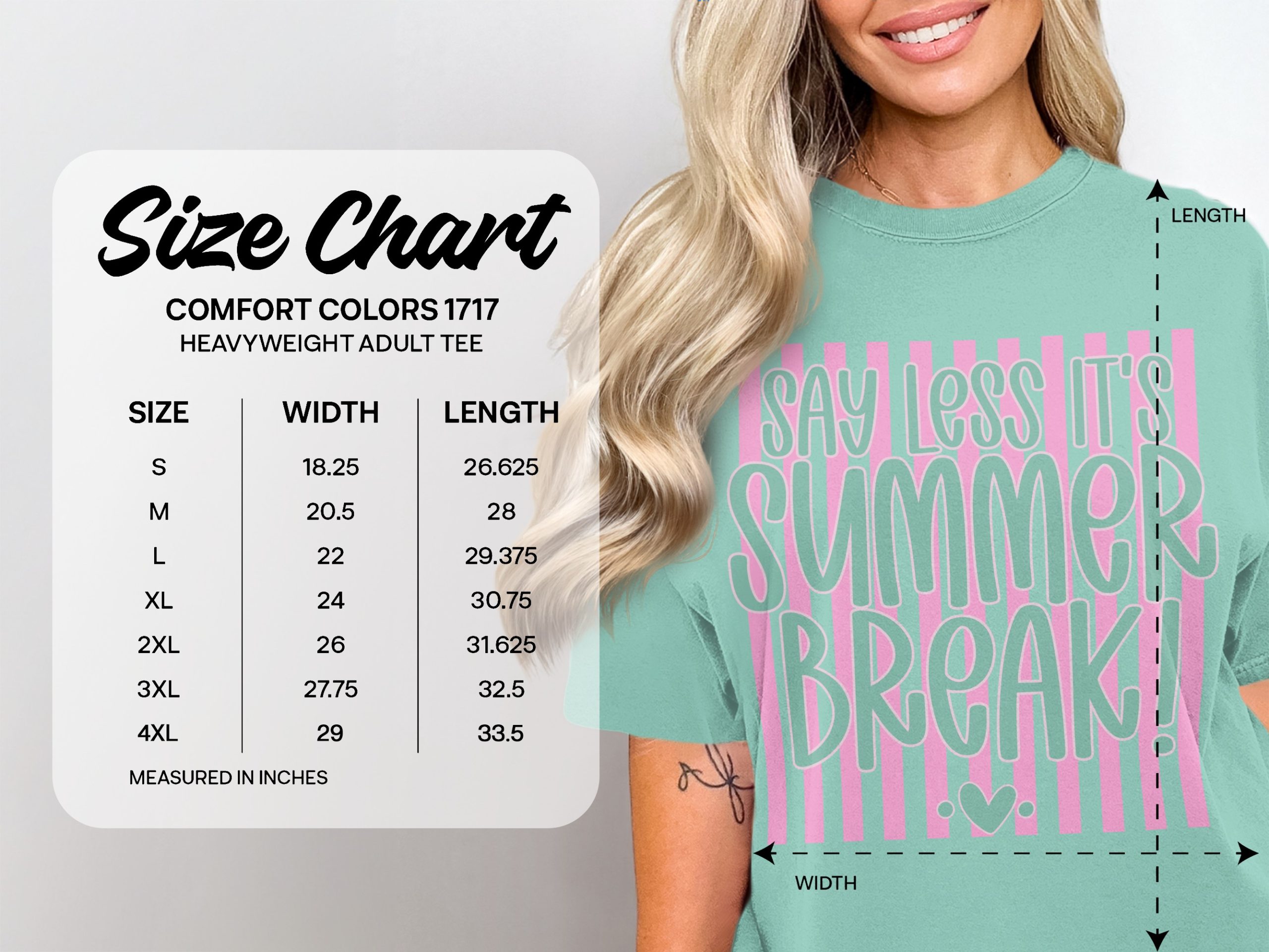 Say Less It's Summer Break T-Shirt - Image 4