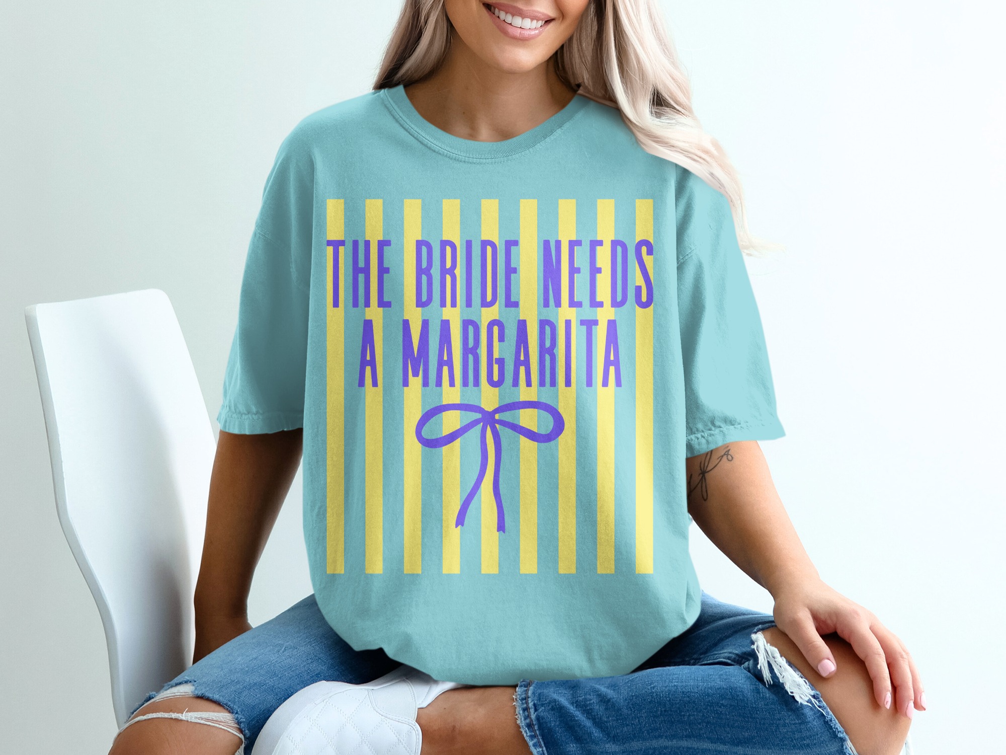 The Bride Needs A Margarita Comfort Colors® T-Shirt, Bachelorette Party Tee, Bridal Shower Gift, Future Mrs Shirt, Engagement - Image 19