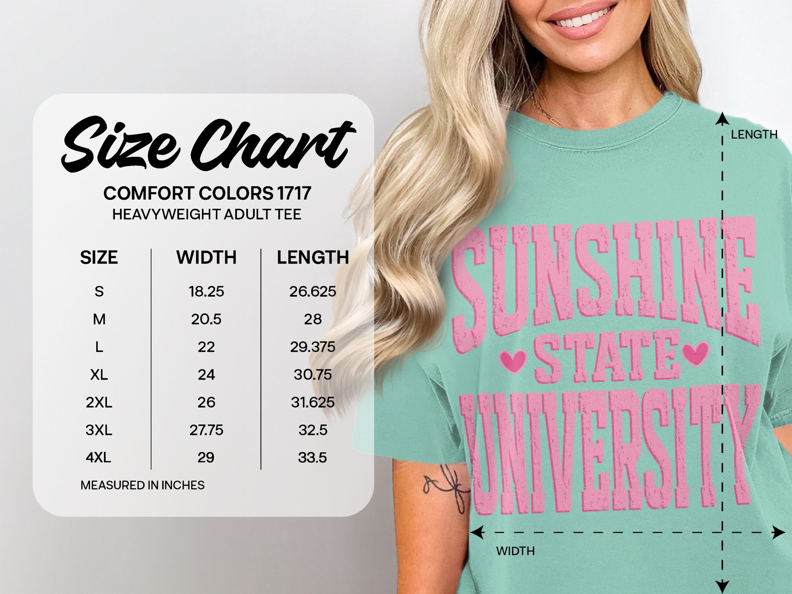 Sunshine State University T-Shirt, Pink Distressed Collegiate Tee, Florida College Style Top, Retro Y2K Vibe Shirt, Gift for Student & - Image 4