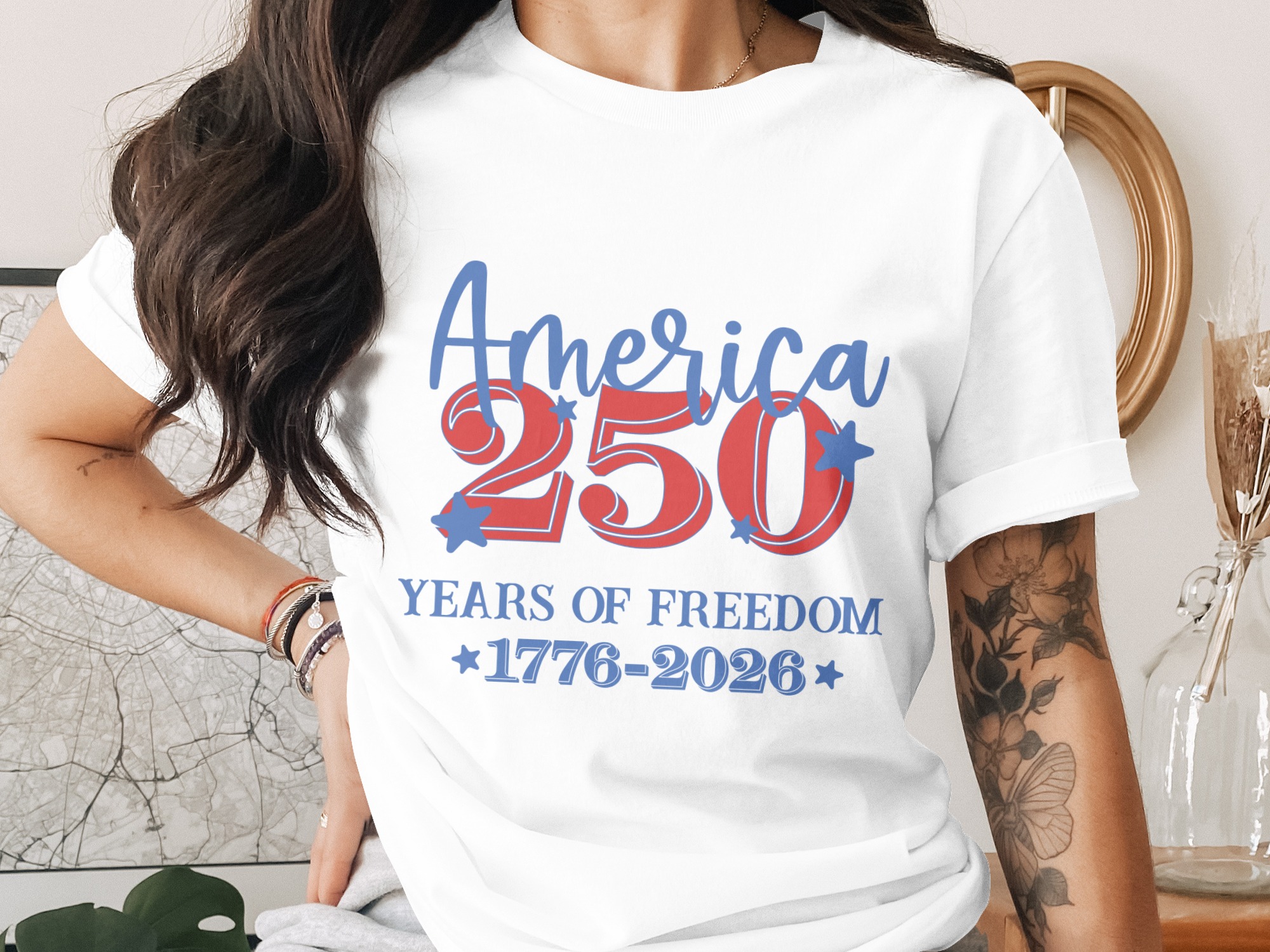 America 250 Years of Freedom Commemorative T-Shirt
