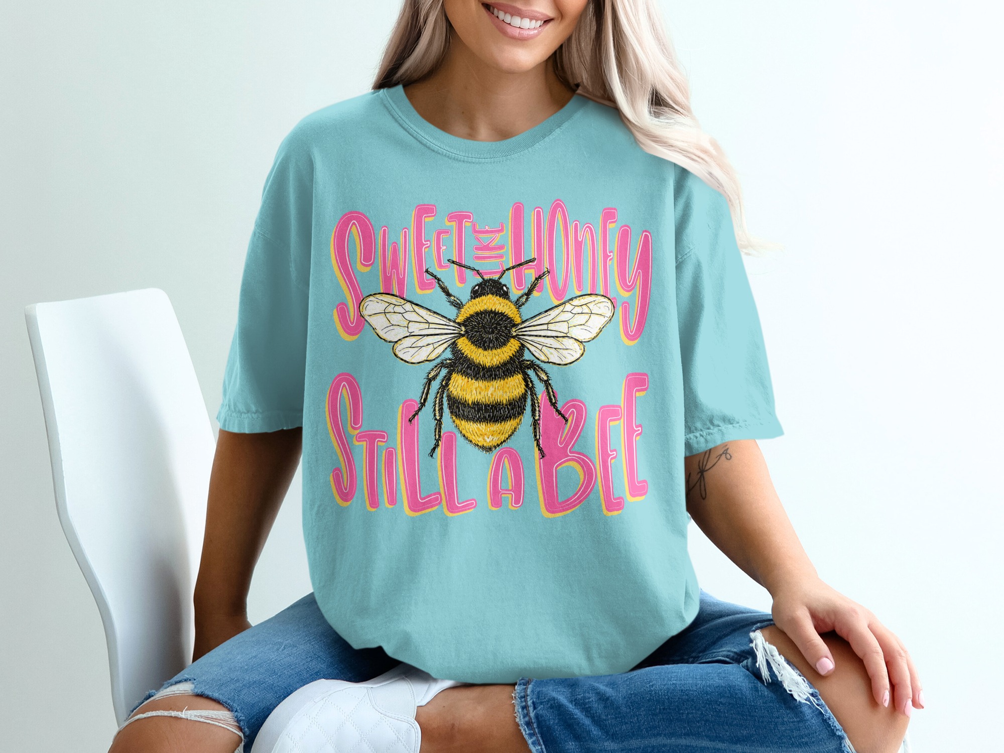 Sweet Like Honey Still A Bee T-Shirt, Sassy Bumblebee Shirt, Funny Bee Lover Tee, Cute Nature Lover Gift for Her, Women's Empowerment Top - Image 19