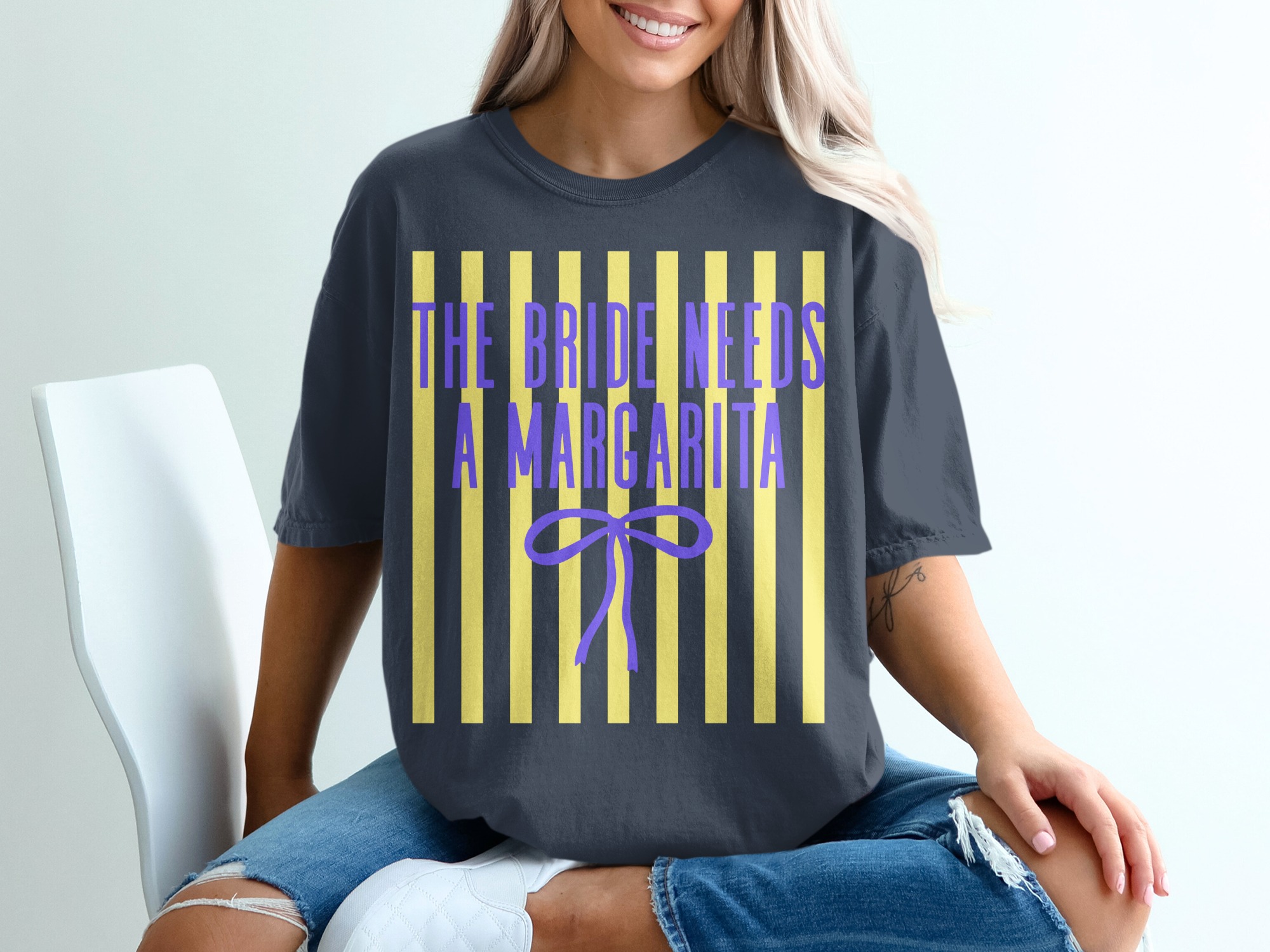 The Bride Needs A Margarita Comfort Colors® T-Shirt, Bachelorette Party Tee, Bridal Shower Gift, Future Mrs Shirt, Engagement - Image 12