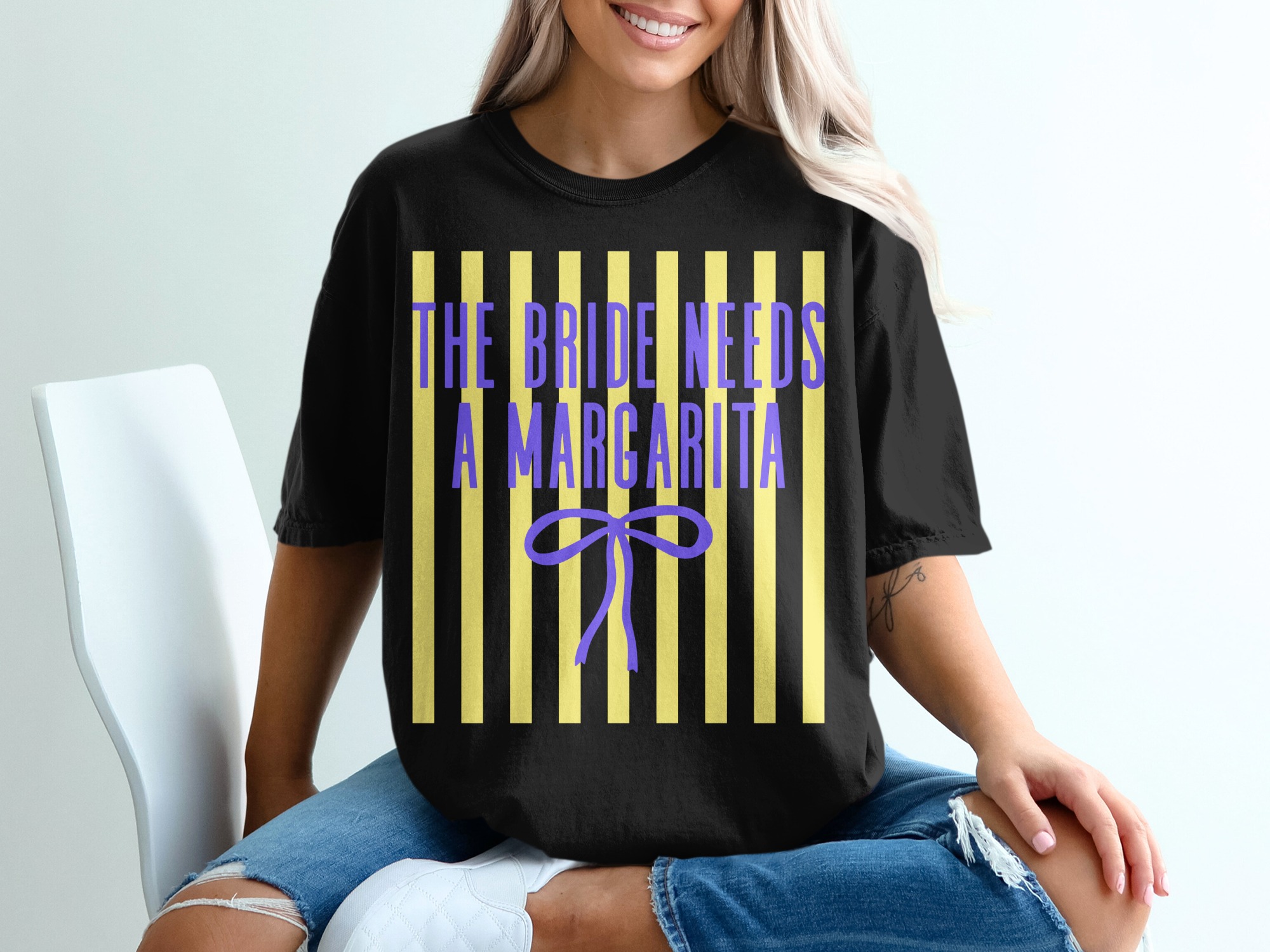 The Bride Needs A Margarita Comfort Colors® T-Shirt, Bachelorette Party Tee, Bridal Shower Gift, Future Mrs Shirt, Engagement - Image 8