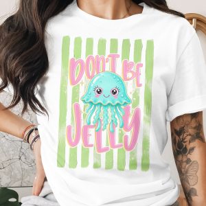 Comfort Colors® Don't Be Jelly T-Shirt, Cute Jellyfish Shirt, Summer Beach Tee, Ocean Lover Gift, Kawaii Humorous Top, Aesthetic Vacation