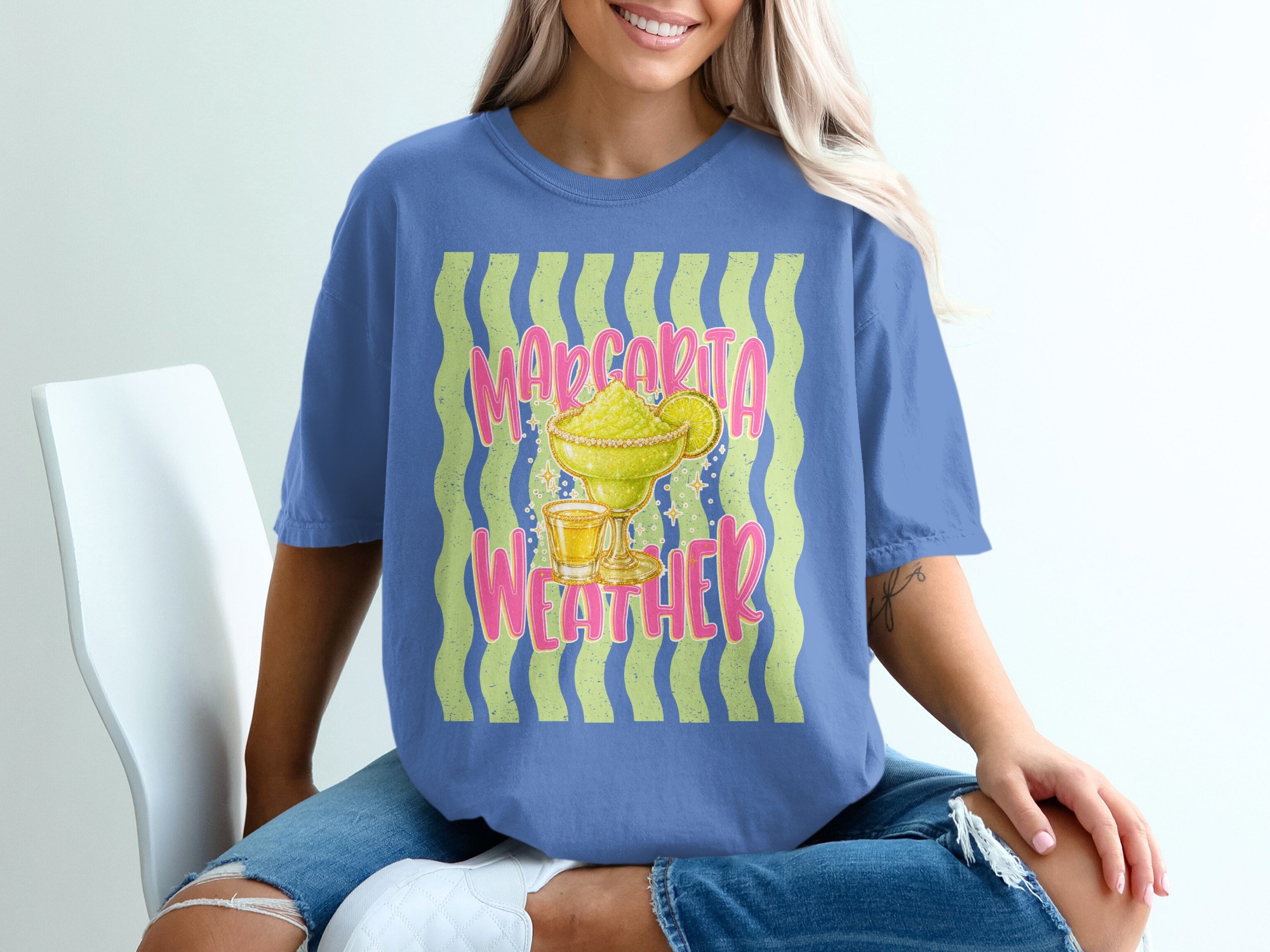 Comfort Colors® Margarita Weather T-Shirt, Summer Party Shirt, Fun Vacation Tee, Bachelorette Gift, Girls Trip Shirt, Drink Lover Top - Image 20