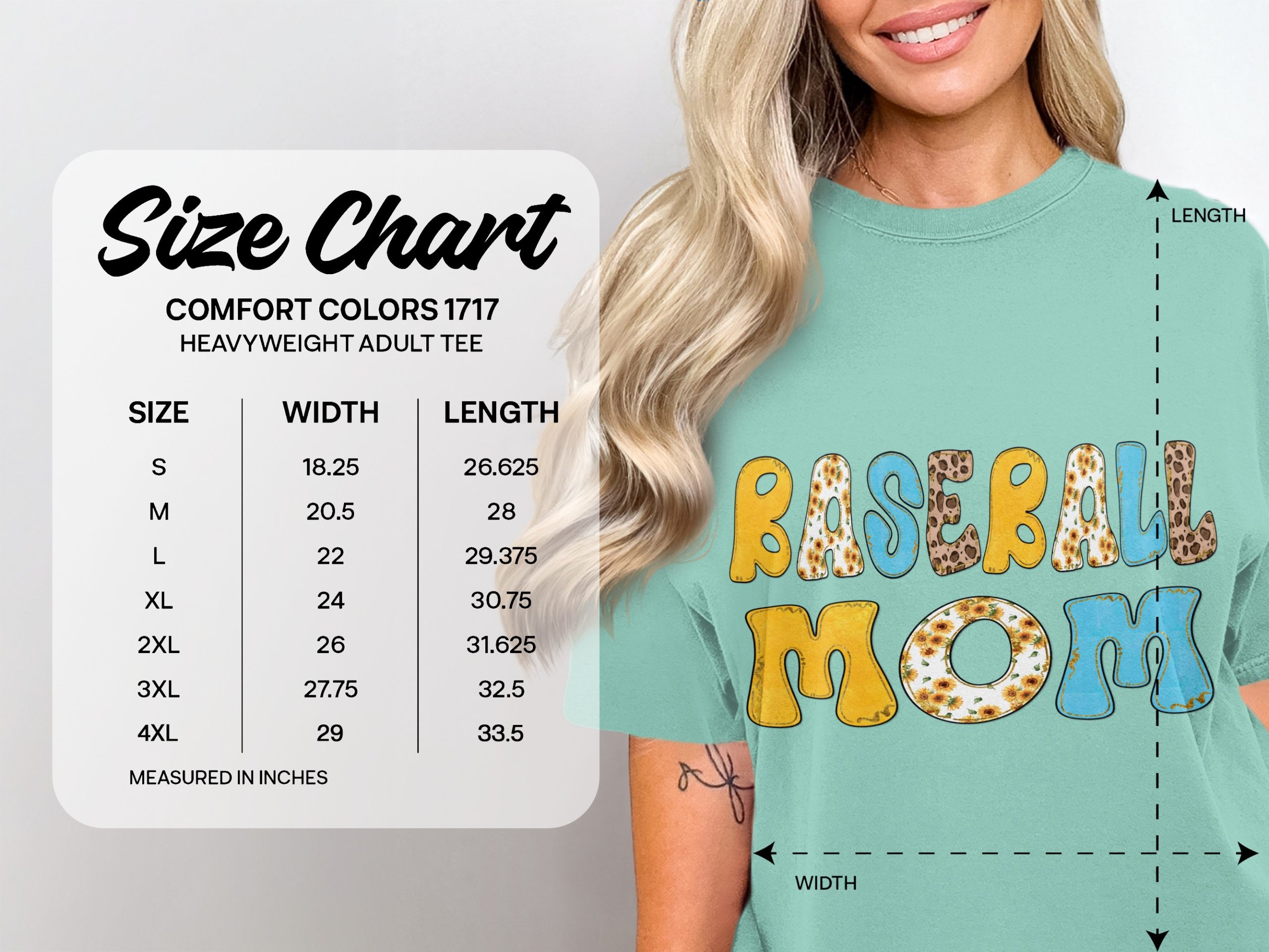 Baseball Mom SVG PNG, Leopard Sunflower Game Day Digital Download, Sports Mama Sublimation Design, Faux Glitter Gold Print File - Image 4