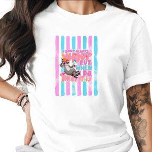 Comfort Colors ® Raccoon Whoop T-Shirt, Funny Party Animal Tee, Sarcastic Quote Shirt, Gift for Friend, Humorous Summer Vibe Top