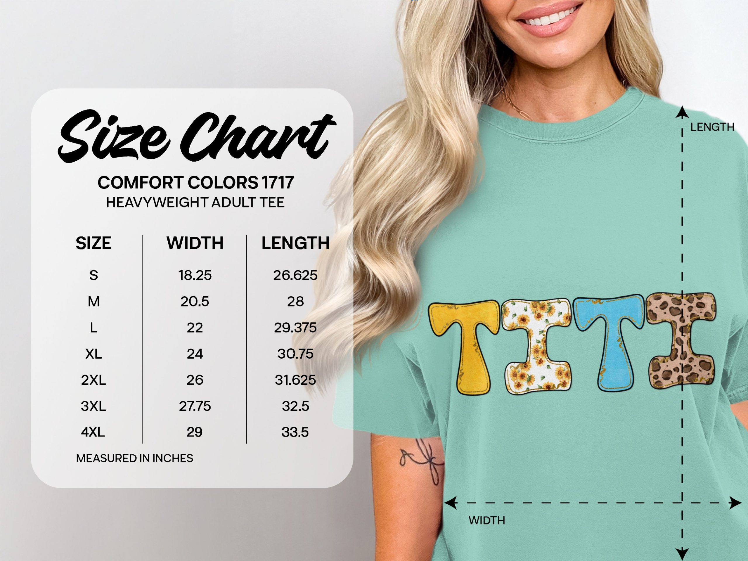 Glitter Letter T Clipart Bundle, Digital Alphabet Initial Monogram, Sunflower T, Leopard Print T, Yellow Blue T PNG Download - Image 4