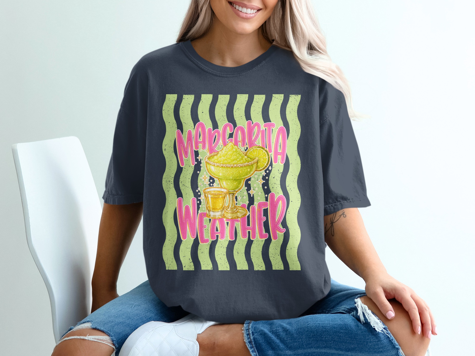 Comfort Colors® Margarita Weather T-Shirt, Summer Party Shirt, Fun Vacation Tee, Bachelorette Gift, Girls Trip Shirt, Drink Lover Top - Image 12