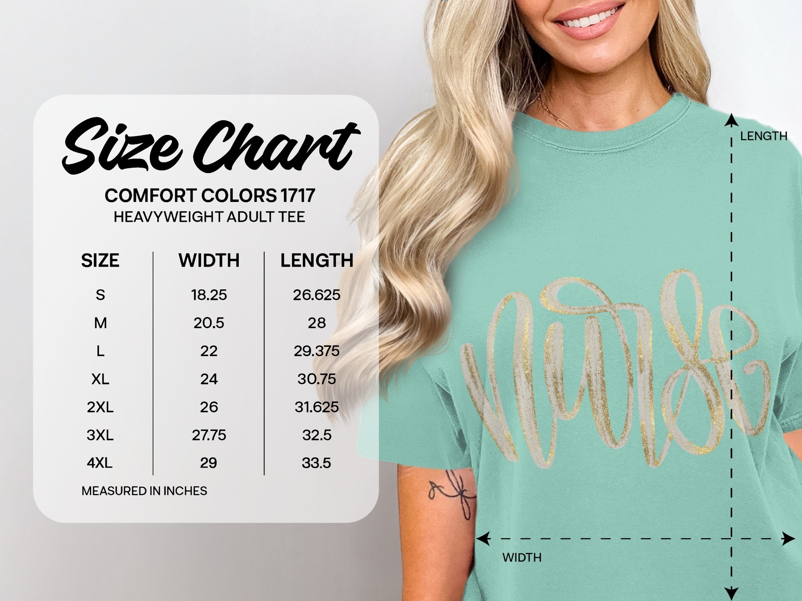 Nurse T-Shirt | Faux Gold Glitter Nurse Gift for RN Graduation & Appreciation Week | Healthcare Worker Tee - Image 6